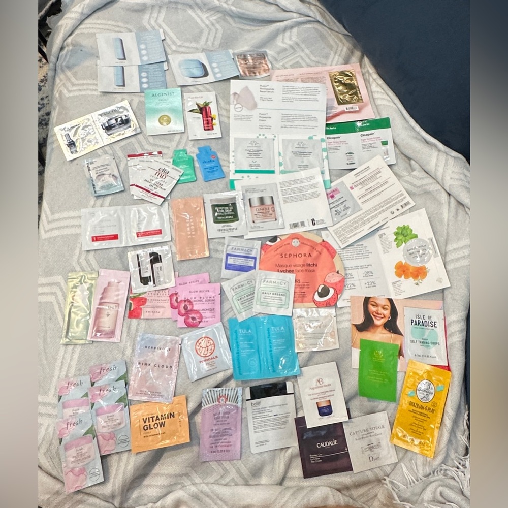Mixed designer lot of skin care products as pictured